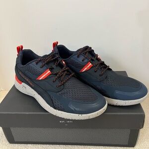 Rockport truFLEX Blucher 7 1/2 NWOT Navy/orange